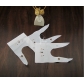 50 pcs Food Grade Small Gift Bag Lovely White Rabbit Gift Sachet Candy Packaging Bag
